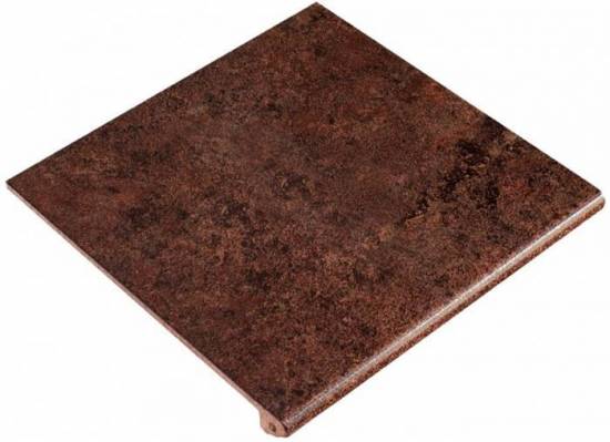 Клинкерная ступень фронтальная Metalica Cherry Exagres 330x330x30/10 мм